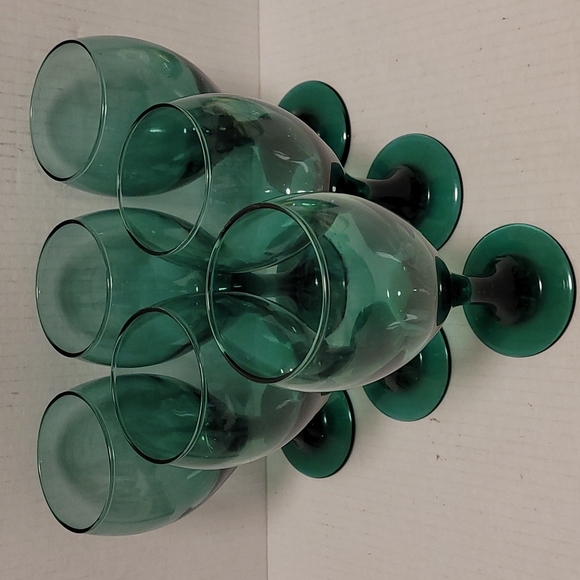 Set of 6 Vintage Libbey Goblets - Picture 3 of 14